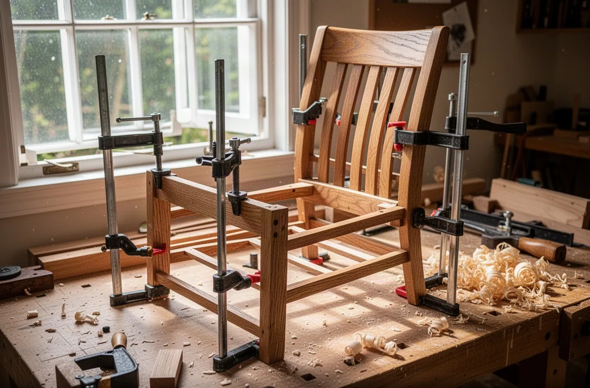 Dining Chair Joint Regluing and Structural Repair